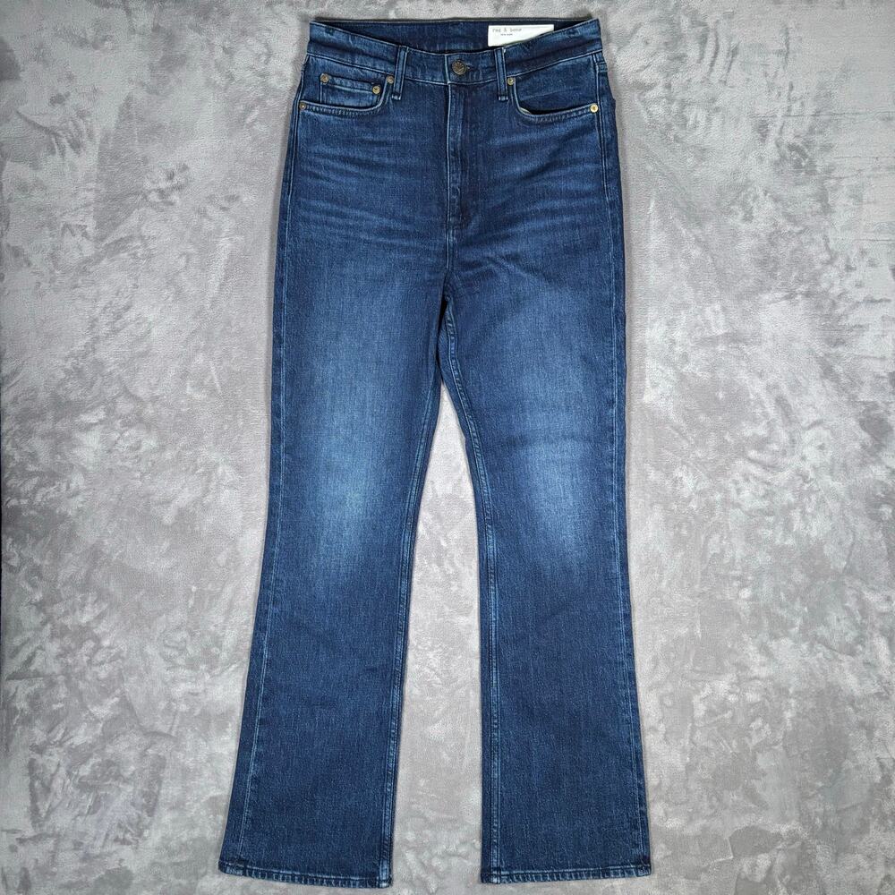 Women’s Rag & Bone Peyton High Rise Bootcut Jeans Dark Wash Size 29